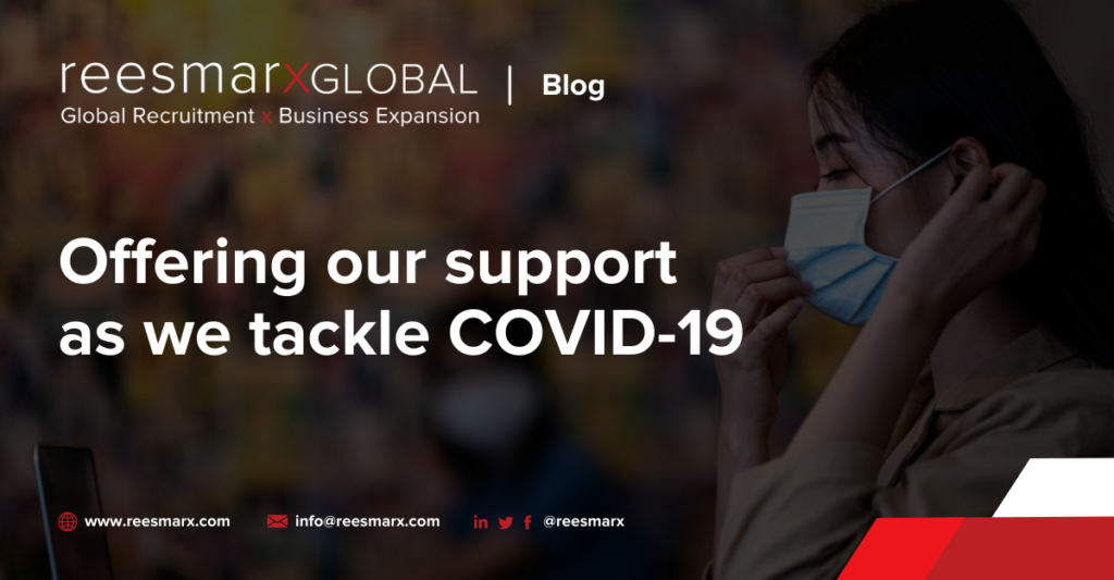 Offering our support as we tackle COVID-19 | reesmarxGLOBAL