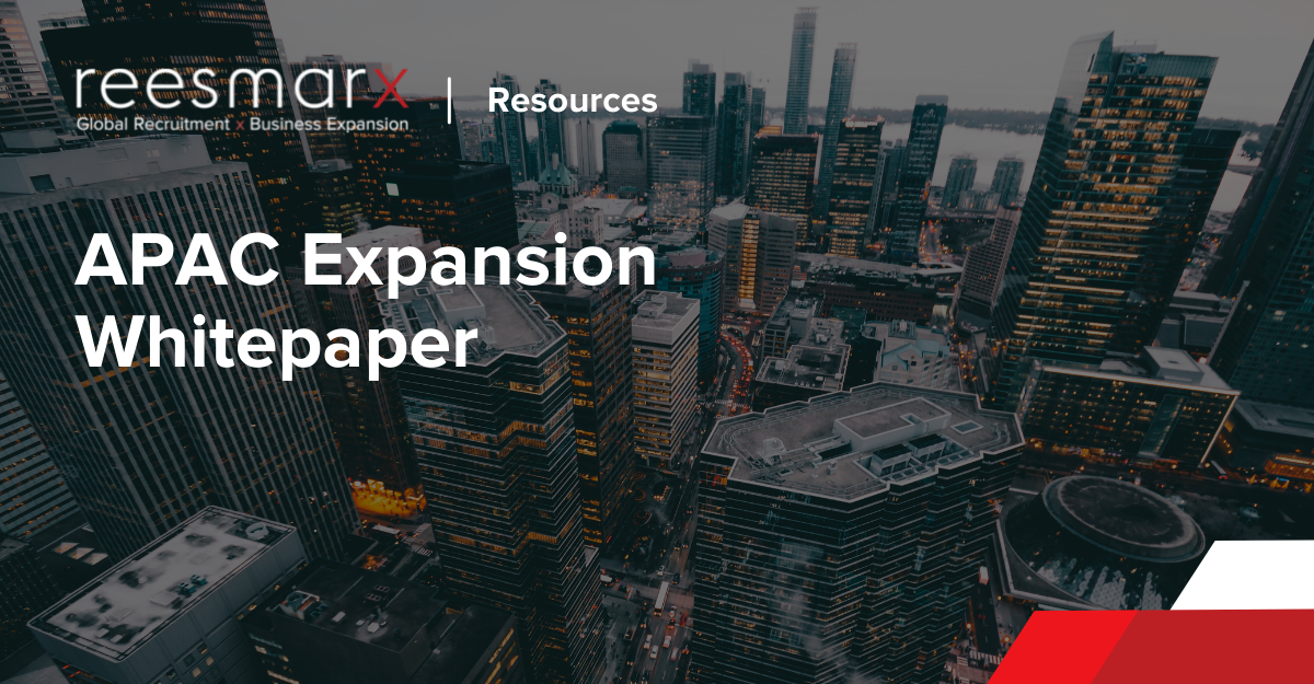 APAC Expansion Whitepaper | reesmarx