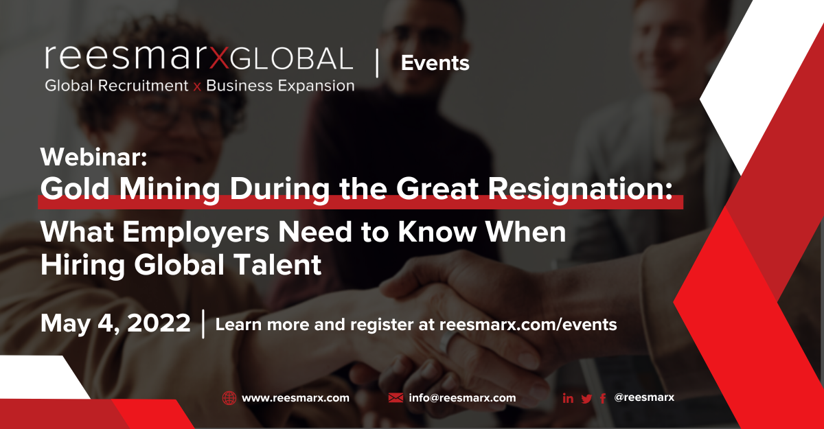 What Employers Need to Know When Hiring Global Talent - Webinar | reesmarxGLOBAL